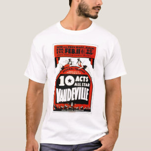 T-shirt Vaudeville All Star WPA 1938