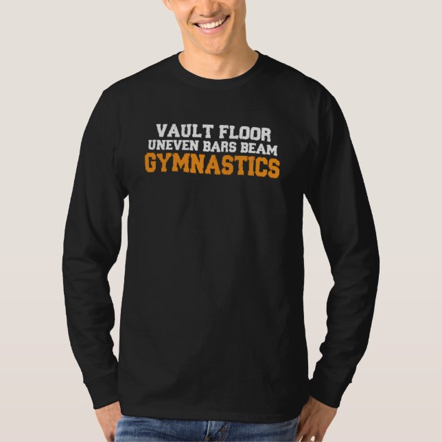 T-shirt Vault Floor Uneven Bars Beam Gymnastics (Devant)