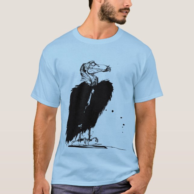 T-shirt vautour (Devant)