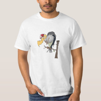 T-shirt vautour affamé joyeux