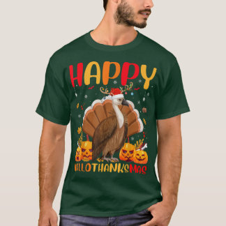 T-shirt Vautour amusant Oiseau Aime Vautour heureux Bonjou