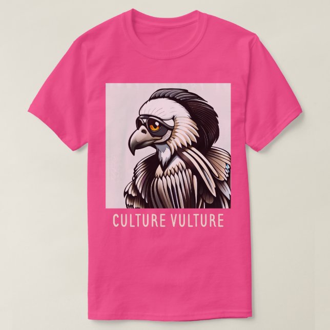 T-shirt Vautour de la culture (Design devant)