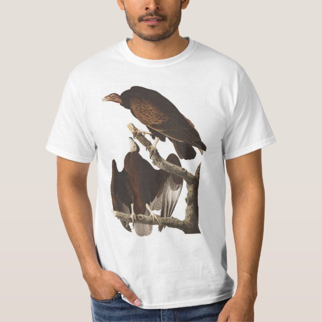 T-shirt Vautour de Turquie d'Audubon (Devant)