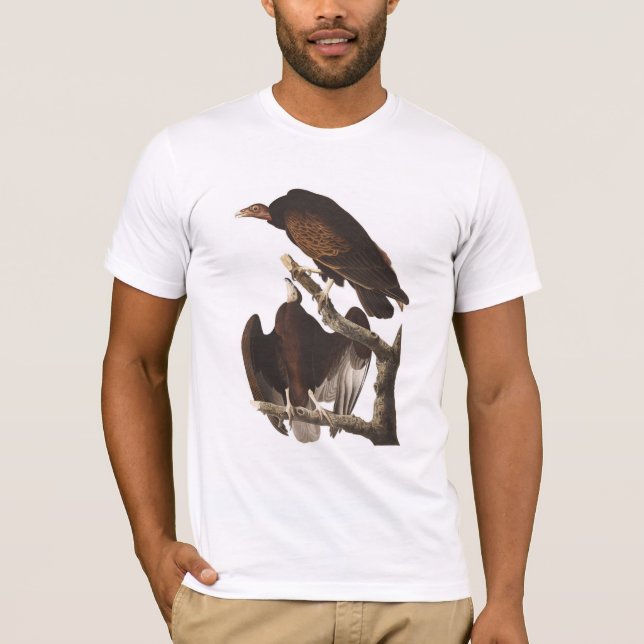 T-shirt Vautour de Turquie d'Audubon (Devant)