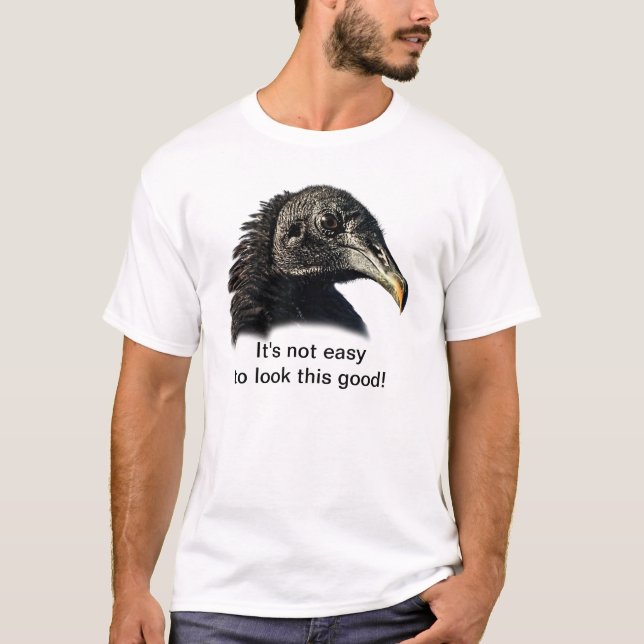 T-shirt Vautour moine Buzzard personnalisable (Devant)