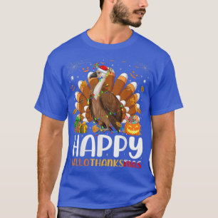 T-shirt Vautour Oiseau Amant Halloween Noël Joyeux Hallo