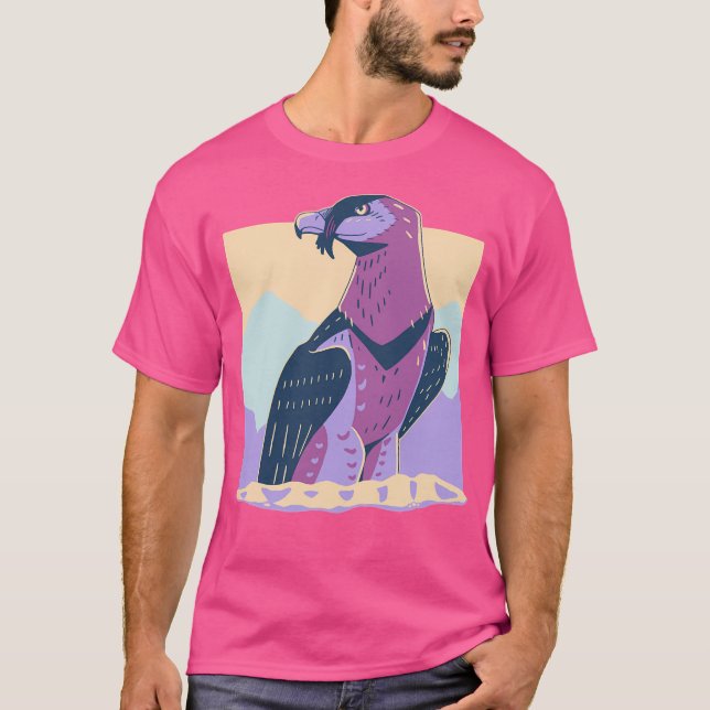 T-shirt Vautour porteur actif (Devant)