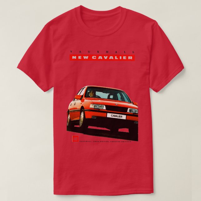 T-SHIRT VAUXHALL CAVALIER (Design devant)