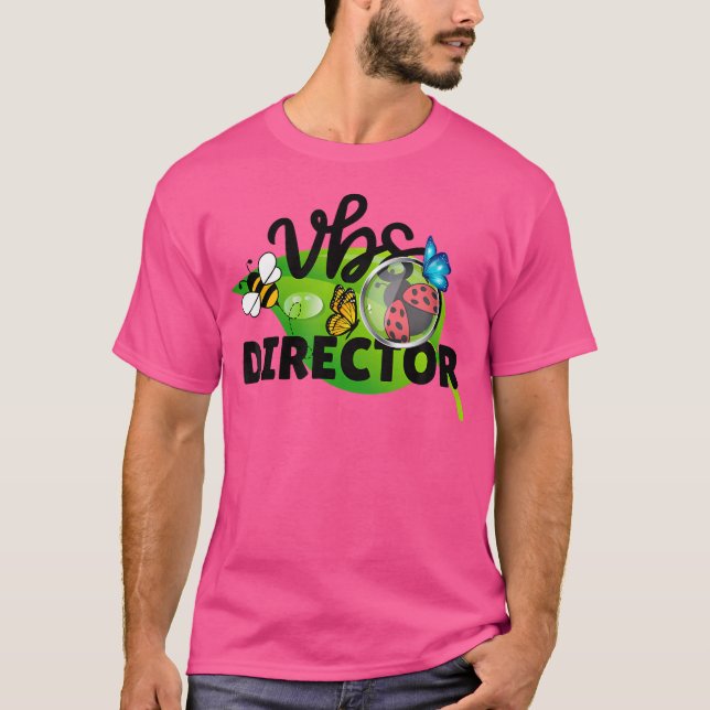 T-shirt Vbs Director Magnified Small Insects Adventure (Devant)