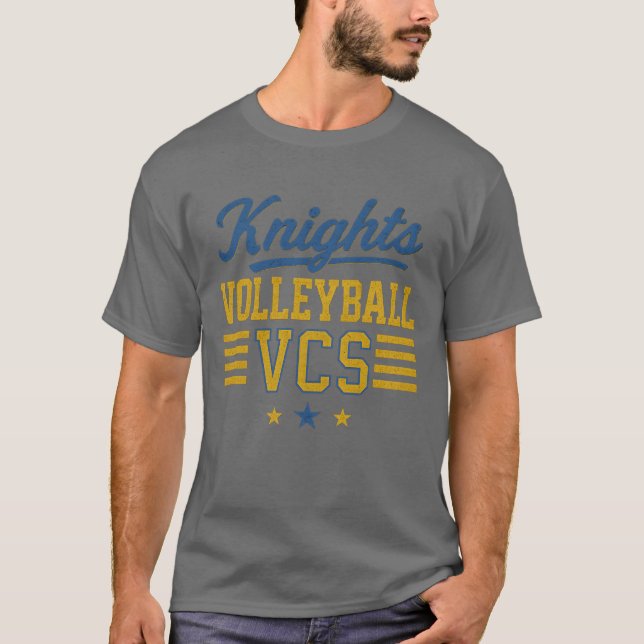 T-shirt VCS Knights Volleyball 2025 (Devant)