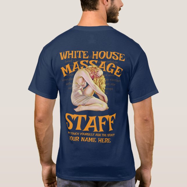 T-SHIRT VD MST HILLARY CLINTON SERVEUR COURRIEL DÉMOCRATE  (Dos)