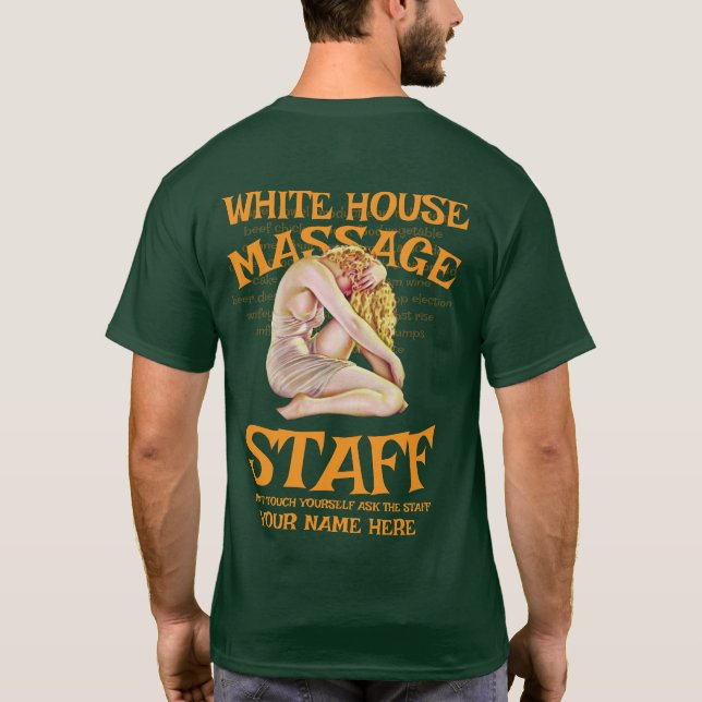T-SHIRT VD MST HILLARY CLINTON SERVEUR COURRIEL DÉMOCRATE  (Dos)