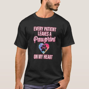 T-shirt Ve vétérinaire vétérinaire des Feuilles patients P
