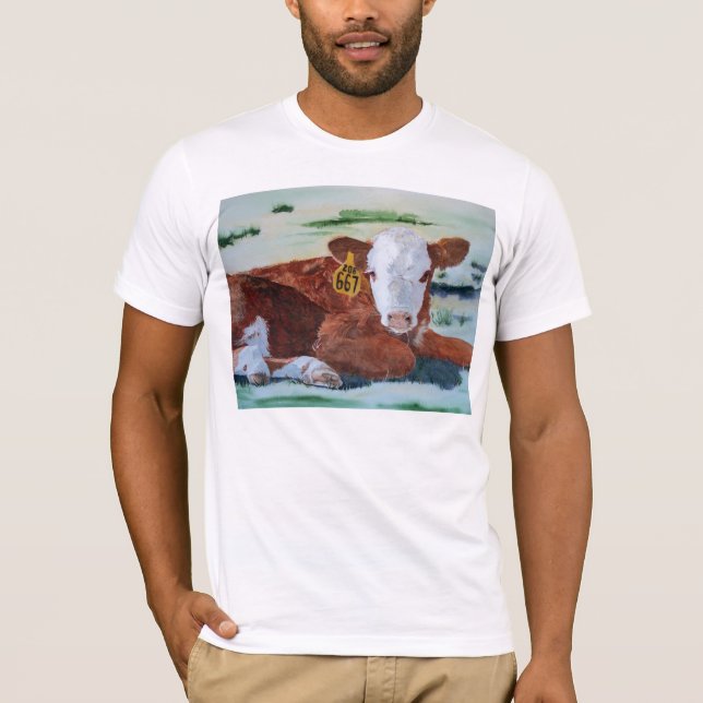 T-shirt Veau de Hereford (Devant)