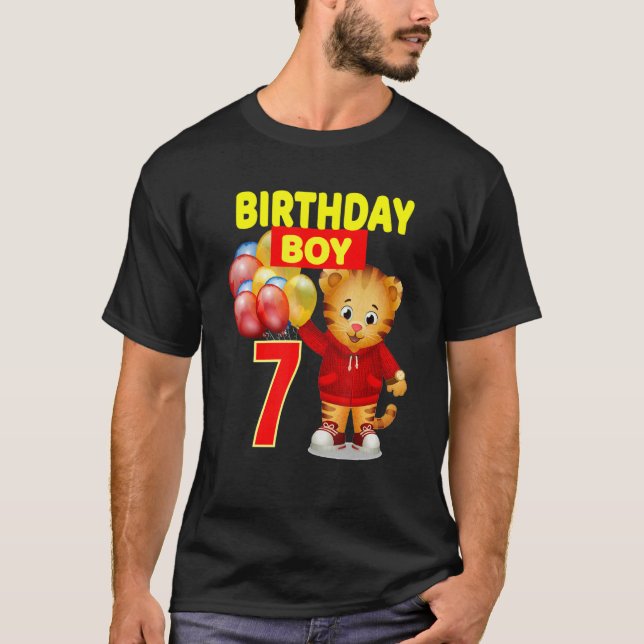 T-shirt Vebyhogh Daniel Tiger 7 Ancien Jour B (Devant)