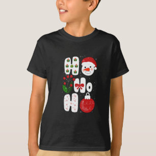 T-shirt Vecteur de Noël hivernal Retro