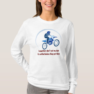 T-shirt Vecteur Vectoriel Dirt Biker