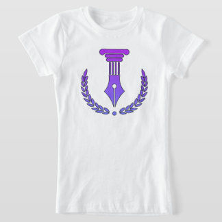 T-Shirt Vecteur Violet & Noir