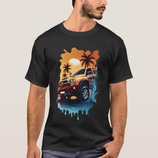T-shirt Vector illustration car wallpaper design friend re