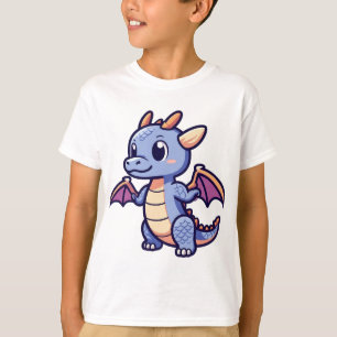 T-Shirt Vectoriel de Style Anime avec Mascotte de