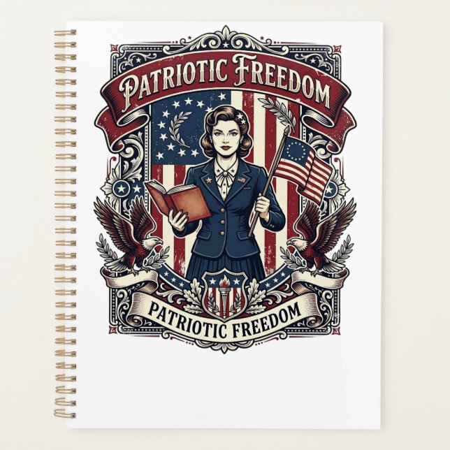 T-shirt vectoriel graphique pour enseignant patrio (Devant)
