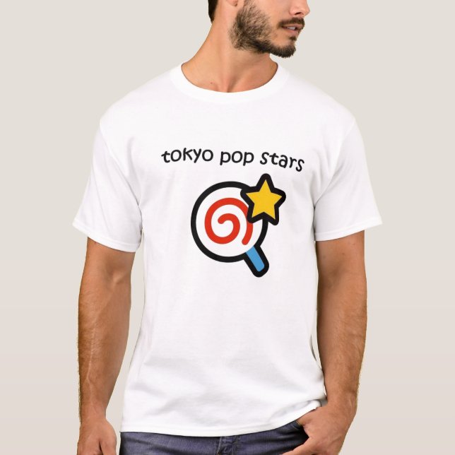 T-shirt vedette de pop ! (Devant)