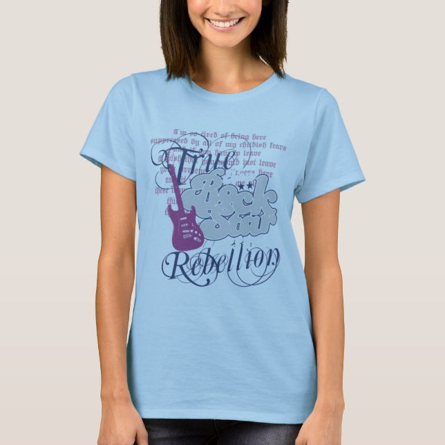 T-shirt Vedette du rock (Devant)