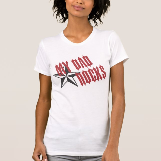 T-shirt Vedette du rock (Devant)