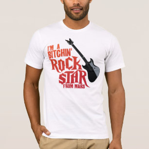 T-shirt Vedette du rock de Mars