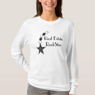 T-shirt Vedette du rock d'immobiliers