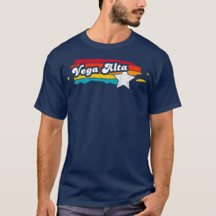 T-shirt Vega Alta Porto Rico Vintage Souvenir désorganisé
