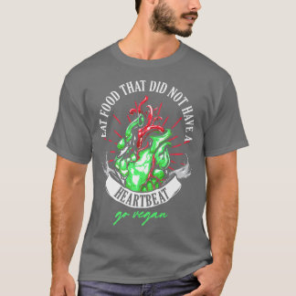 T-shirt Vega Heartbeat Végétarien Végétarisme Veganisme