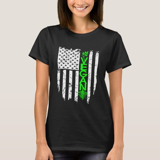 T-SHIRT VÉGAN - (Devant)