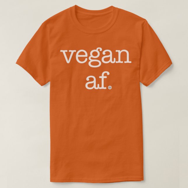 T-shirt Vegan af (Design devant)