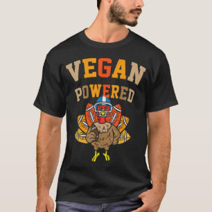 T-shirt Vegan Alimenté Gobble Wobble et Football