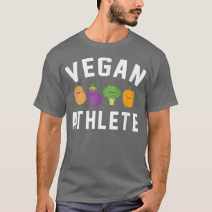 T-shirt Vegan Athlete Ethique Pro Vegan Kawaii Veggie Broc