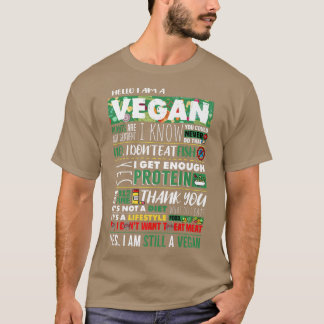 T-shirt Vegan Athlete Vegetable Légumes Lover Basé Plante