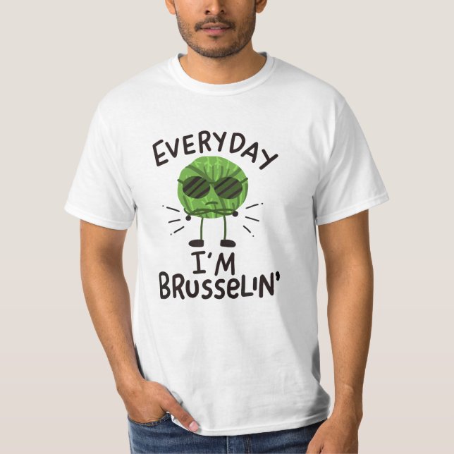 T-shirt Vegan Brussels Sprouts (Devant)