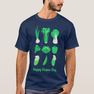 T-shirt Vegan de jour végétarien