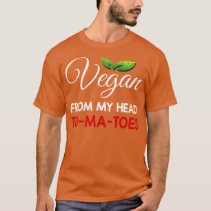 T-shirt Vegan De Ma Tête Tomates
