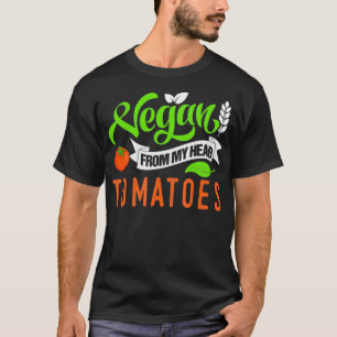 T-shirt Vegan De Ma Tête Tomates _1