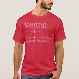 T-shirt Vegan Definition Getting Asked Where You Get Your 
