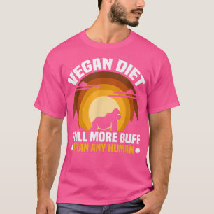 T-shirt Vegan Diet mème végétarien Plante végétarien
