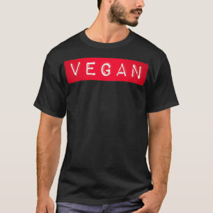 T-shirt Vegan Étiquette - Drôle Étiquette pour le Peo de r
