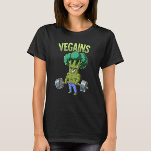 T-shirt Végan Gym Bodybuilding Végains