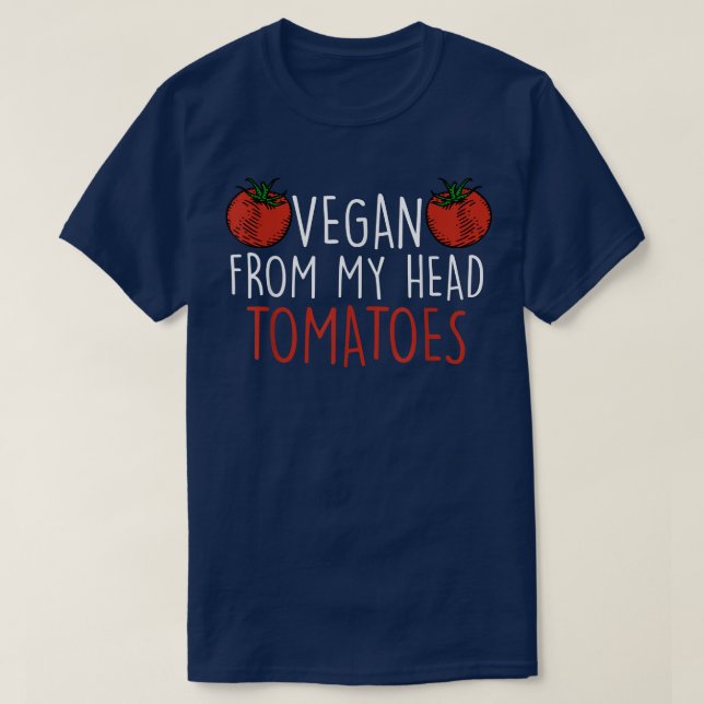 T-shirt Vegan I Tomates Funny Vegetable Vegetable végétari (Design devant)