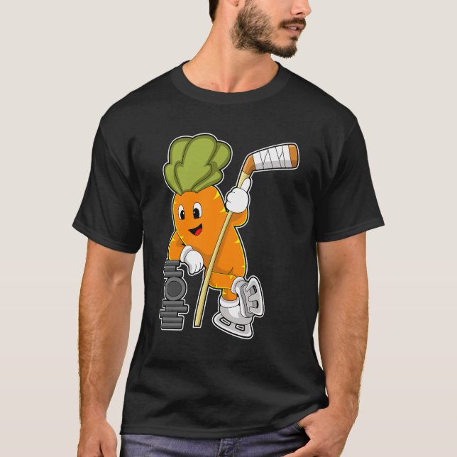 T-shirt Vegan Ice Hockey (Devant)