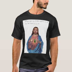T-shirt Vegan Jesus (citation trempée) Premium Scoop T-S
