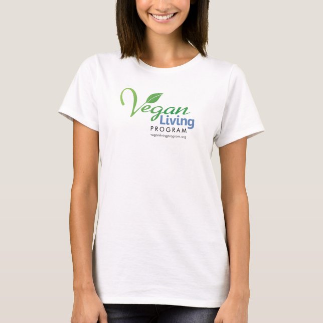T-shirt Vegan Living Programme Femme Bella Long Sleeve (Devant)