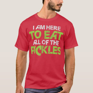 T-shirt Vegan Mange Tous Les Pickles Vegetable Veganism Di